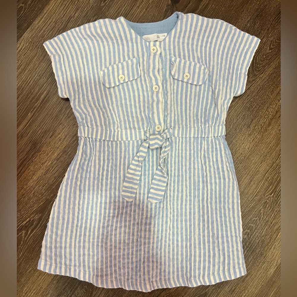 Zara Linen Dress 4T
